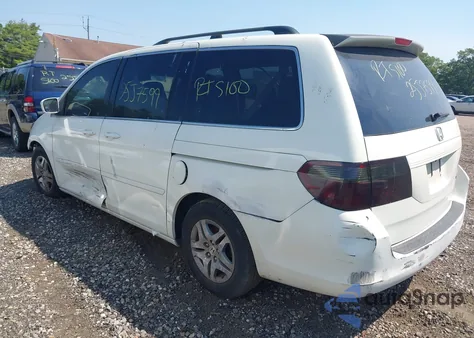 2005 Honda Odyssey Ex-L z USA, uszkodzony, nr VIN 5FNRL38745B004143